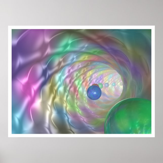 Tunneln Färg Poster (Framsidan)