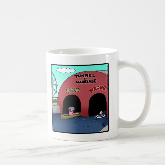 Tunneln i Giftermål Mugg-gift Kaffemugg (Höger)