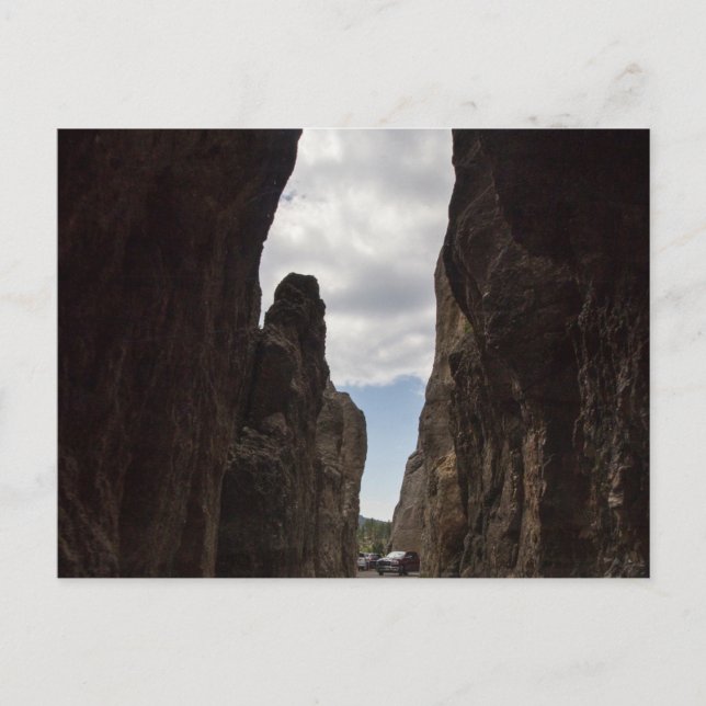 Tunnelöppning, Nål Highway, South Dakota Vykort (Framsida)