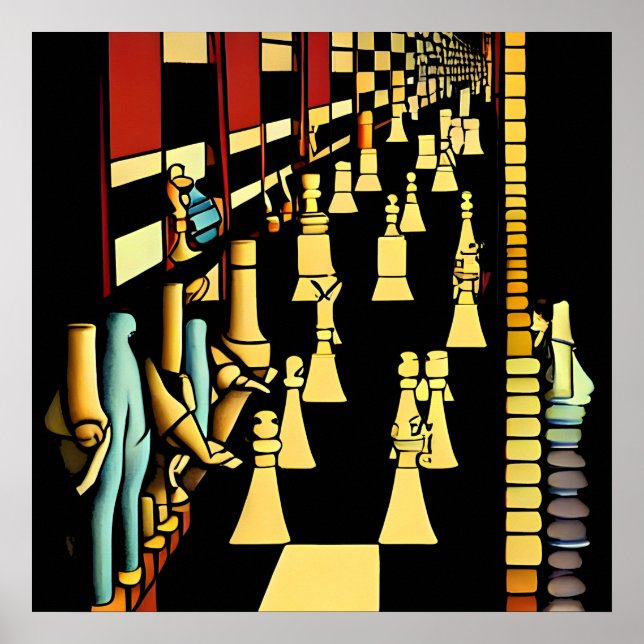 Tunnelvision I Art-utskrift (ingen text) Poster (Framsidan)