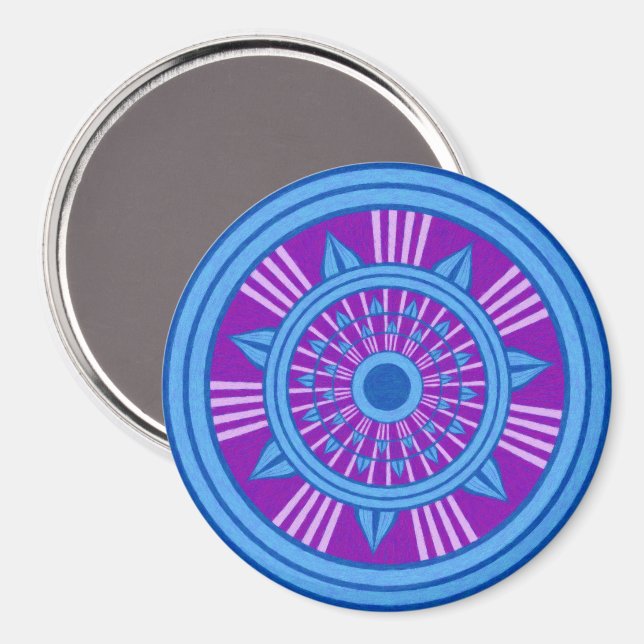 Tunnelvision Mandala Magnet (Front/Back)