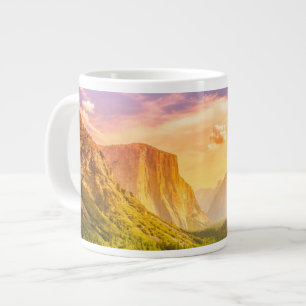 Tunnelvy över Yosemite National Park Jumbo Mugg
