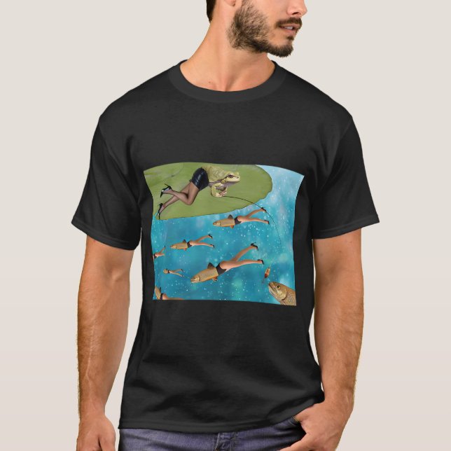 Tunnfiske design t shirt (Framsida)