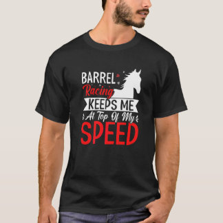 Tunnlöpning Håller Mig På Högsta Hastighet Kul Häs T Shirt