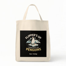 Tunnna flippor upp, ställ med penguins fet