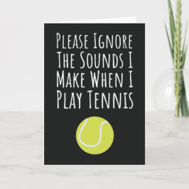 Tunnnischkort för Hennes Women Girl Player Humor Kort