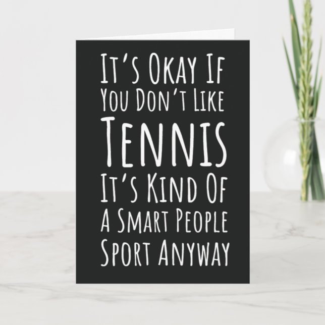 Tunnnivkort för sportspelarens Humor-vän Kort (Framsida)