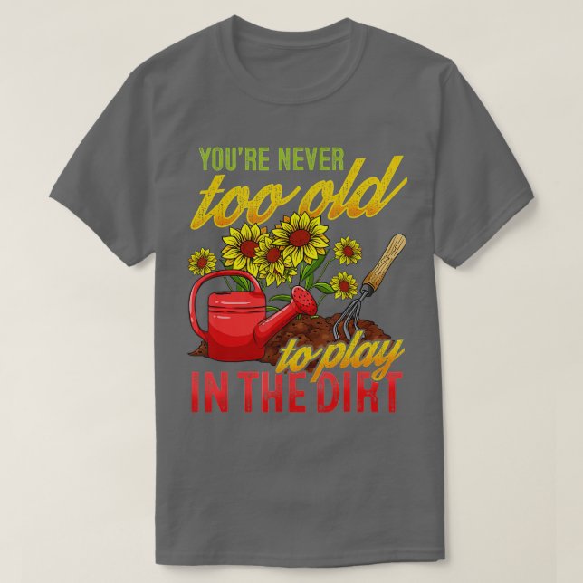 Tunnnyliga  växter Gardener Gift T Shirt (Design framsida)