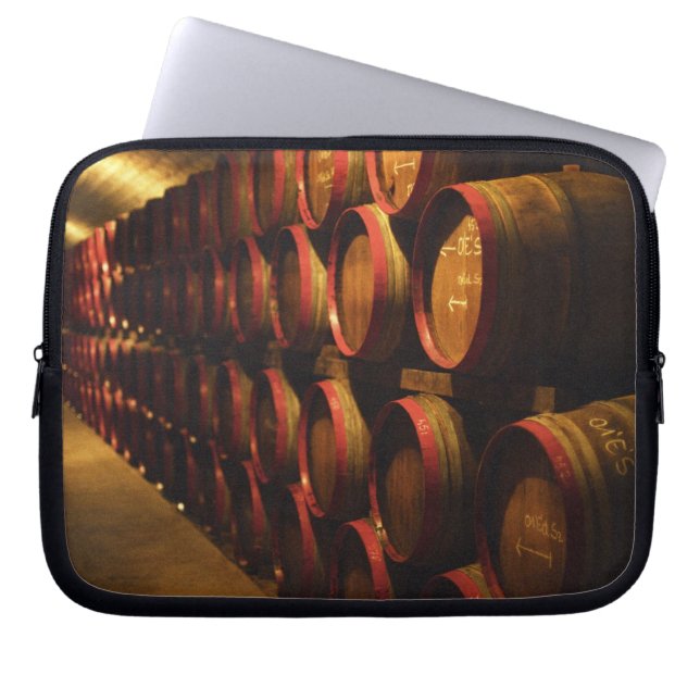 Tunnor Tokaj-vin staplade i Disznoko Laptop Fodral (Framsidan)