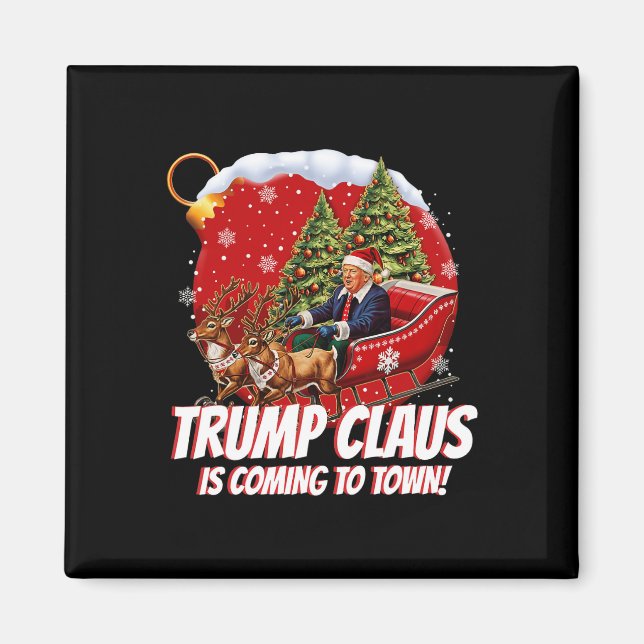 Tunntomtrumpomenten kommer till Merry Ch Magnet (Framsidan)