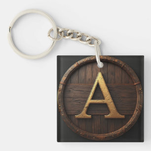 Tunnträstmonogram A Initial Badge Ram 🔑