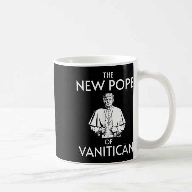 Tunntrumppåve av vanitican kaffemugg (Höger)