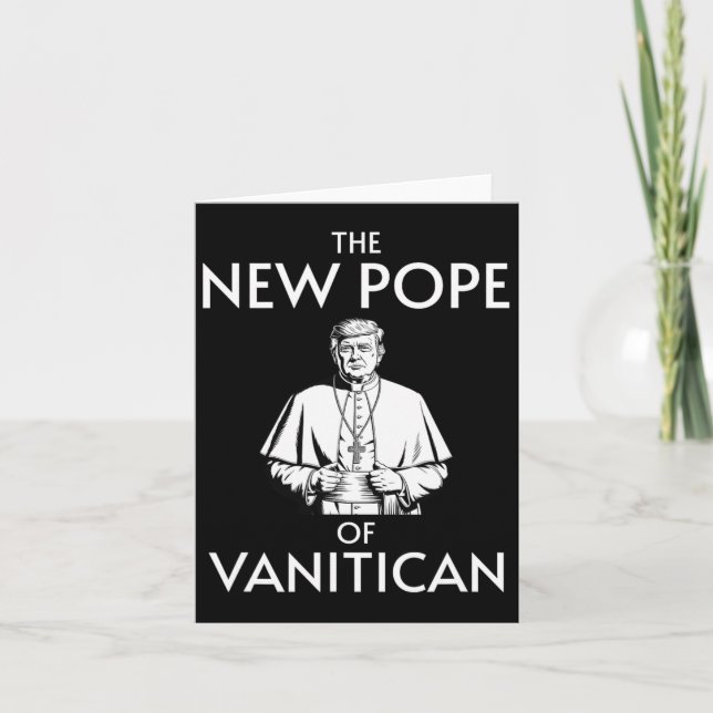 Tunntrumppåve av vanitican kort (Framsida)
