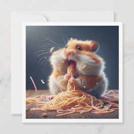 Tunnus Hamster Dinner-inbjudan, Hamster Inbjudningar