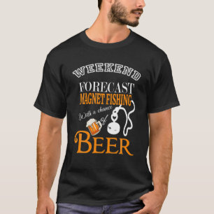 Tunnus Helg prognos för fiskesummet Älskare D T Shirt