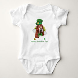Tunnus Hound Guld St. Patricks Day T Shirt