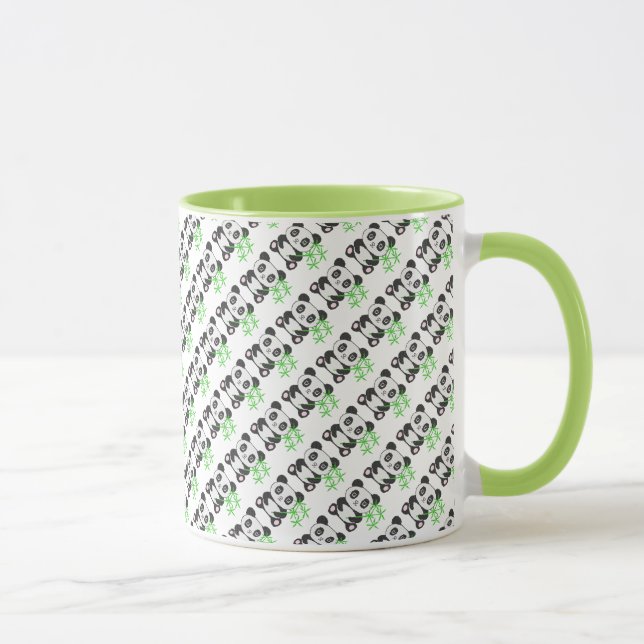 Tunnus kor-stygn panda mugg (Höger)