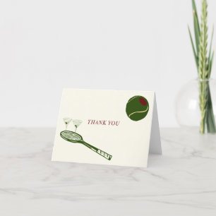 Tunnus och martinis tackkort