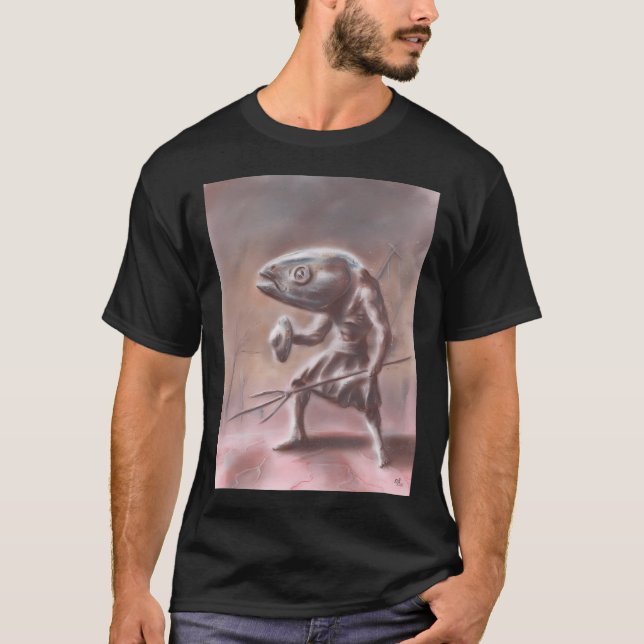 Tunnyhead Warrior T Shirt (Framsida)