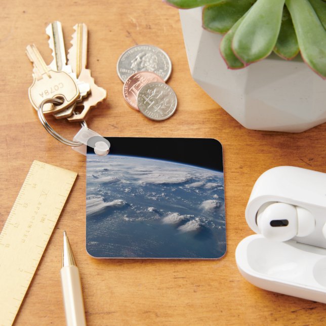 Tunt i jordens ängar vid södra Borneo. Nyckelring (Skrivbord)