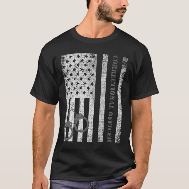 Tunt silver fodrar kriminalvårdsanstalt t shirt (Framsida)