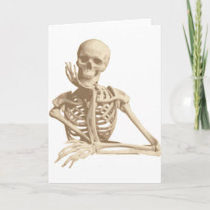 Tunt Skeleton Kort