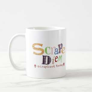 Tunt smörlager Diem (Scrapbooking) Kaffemugg