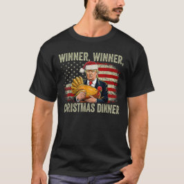 Tunt Trump Santa Winner Vinnare Julmiddag T Shirt
