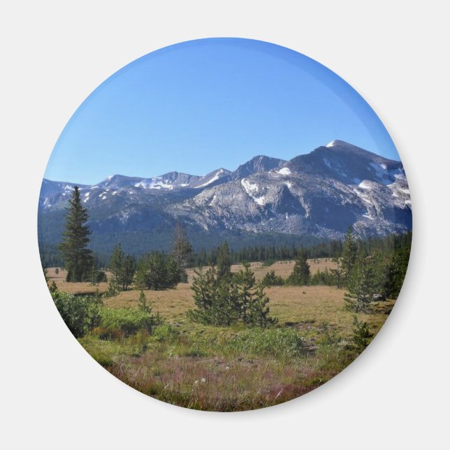 Tuolumne Meadows, Yosemite, CA Magnet (Framsidan)