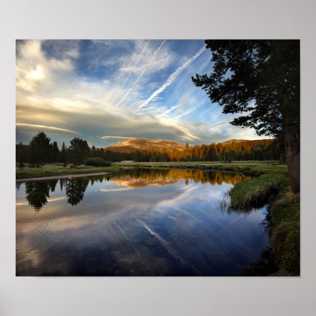 Tuolumne Meadows - Yosemite - John Muir Trail Poster (Framsidan)