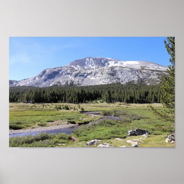 Tuolumne Meadows, Yosemite National Park Poster (Framsidan)