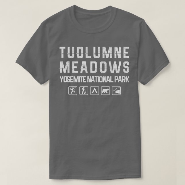 Tuolumne Meadows, Yosemite Outdoor  T Shirt (Design framsida)