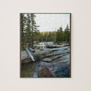 Tuolumne River by Campground, Yosemite, CA Pussel