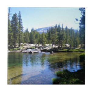 Tuolumne River in Tuolumne Meadows, Yosemite, CA Kakelplatta