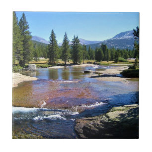 Tuolumne River in Tuolumne Meadows, Yosemite, CA Kakelplatta