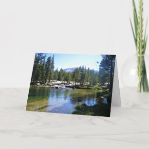 Tuolumne River in Tuolumne Meadows, Yosemite, CA Kort