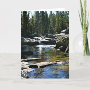 Tuolumne River in Tuolumne Meadows, Yosemite, CA Kort