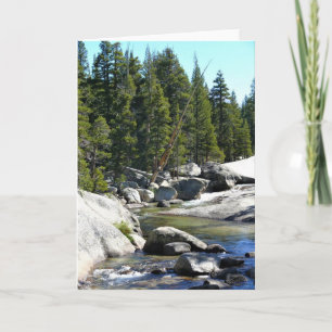 Tuolumne River in Tuolumne Meadows, Yosemite, CA Kort