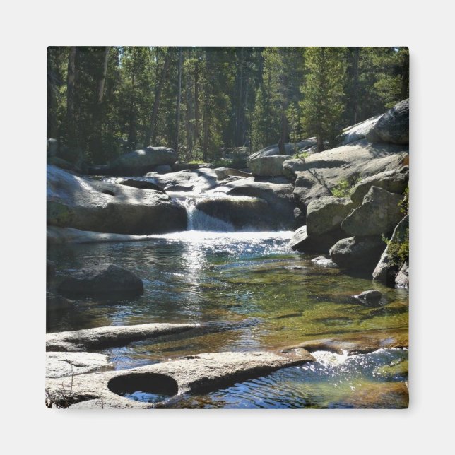 Tuolumne River in Tuolumne Meadows, Yosemite, CA Magnet (Framsidan)