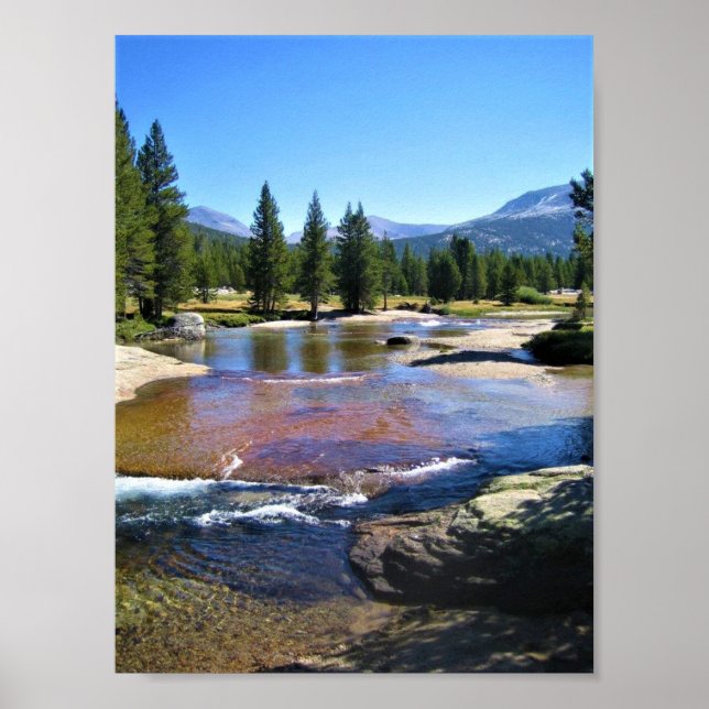 Tuolumne River in Tuolumne Meadows, Yosemite, CA Poster (Framsidan)