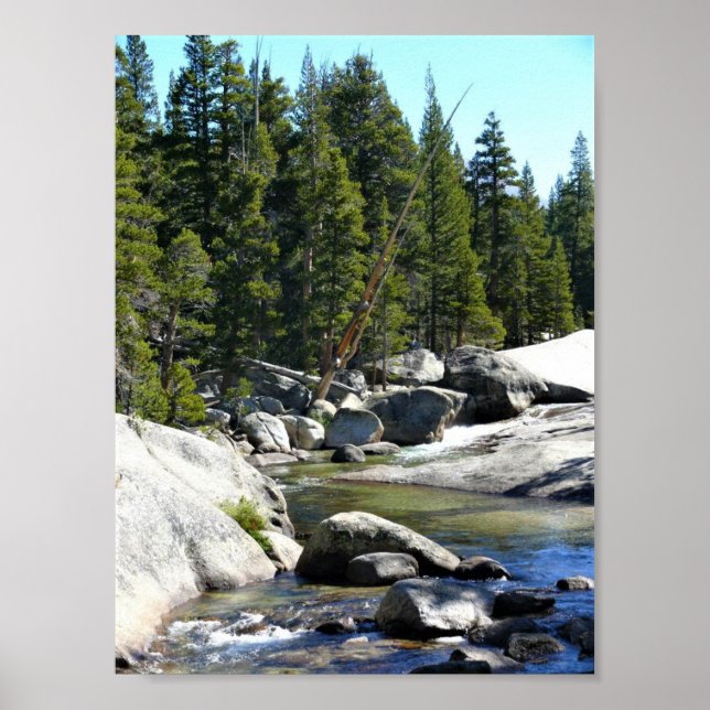 Tuolumne River in Tuolumne Meadows, Yosemite, CA Poster (Framsidan)