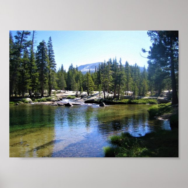 Tuolumne River in Tuolumne Meadows, Yosemite, CA Poster (Framsidan)