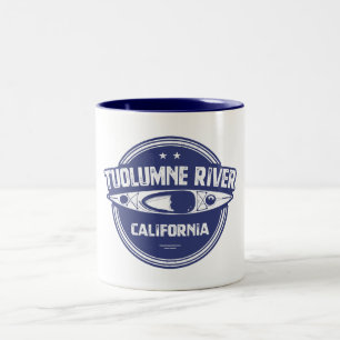 Tuolumne River, Kalifornien Två-Tonad Mugg
