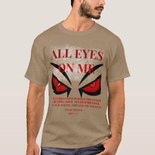 Tupac Shakur Hyllning All Eyez On Me Hip Hop Citat T Shirt
