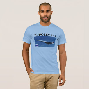 Tupolev - 144 ryska Supersonic Shirt Tee