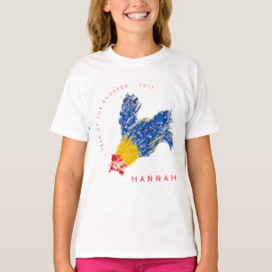 Tupp 2017 Barnmålning namn L sleeve Kids Tee