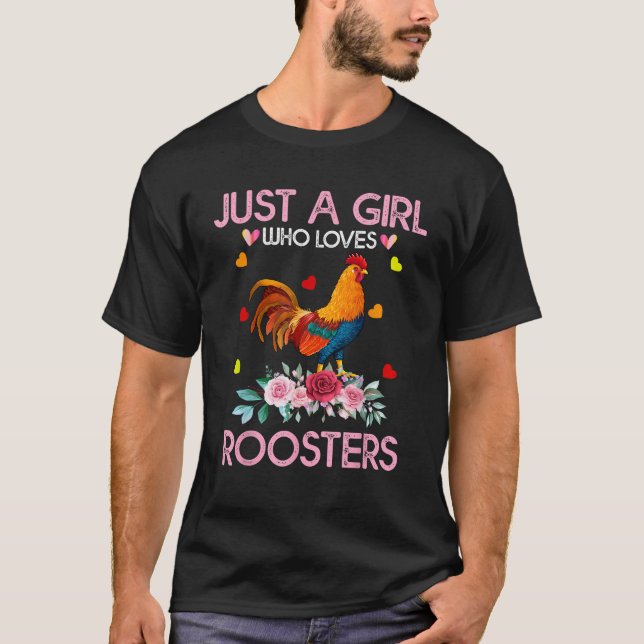 Tupp är bara en flicka som Kärlek R T Shirt (Framsida)