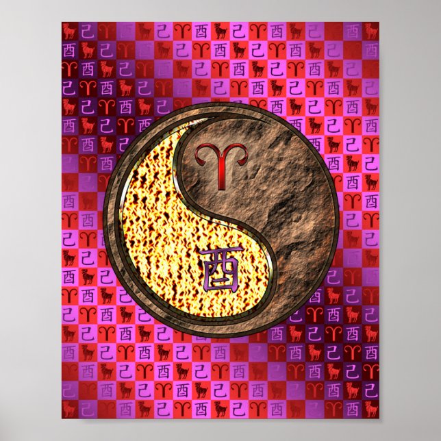 Tupp, Åren och jorden Poster (Framsidan)