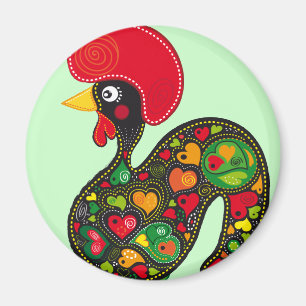 Tupp av Barcelos Nr02 - Galo de Barcelos Magnet
