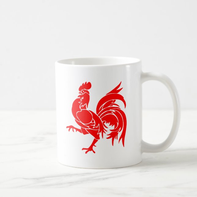 Tupp av Wallonia Kaffemugg (Höger)